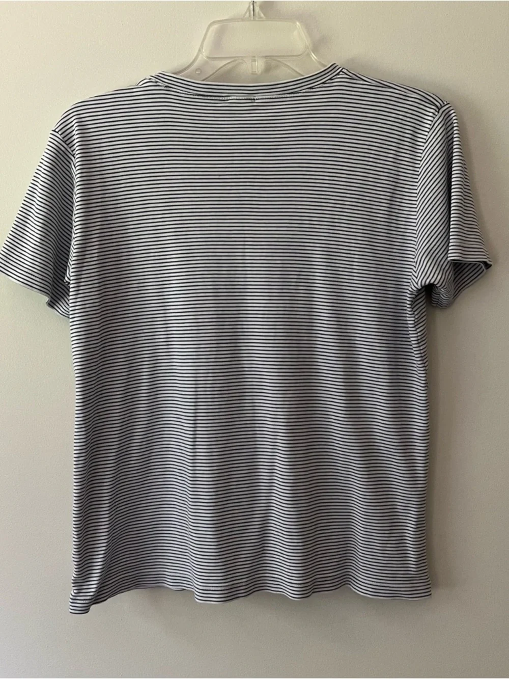 LAKE Pima Cotton Short Sleeve Sleep Shirt Medium Stripes Pajamas